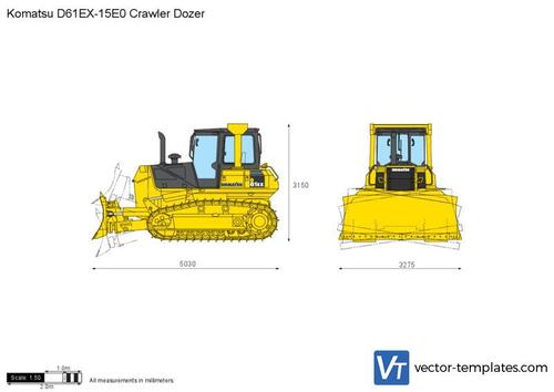 Komatsu D61EX-15E0 Crawler Dozer