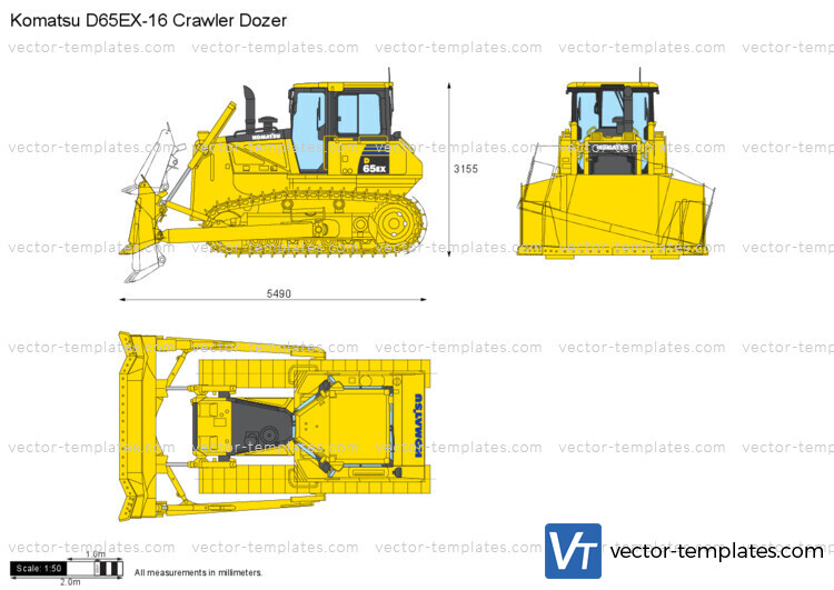 Komatsu D65EX-16 Crawler Dozer