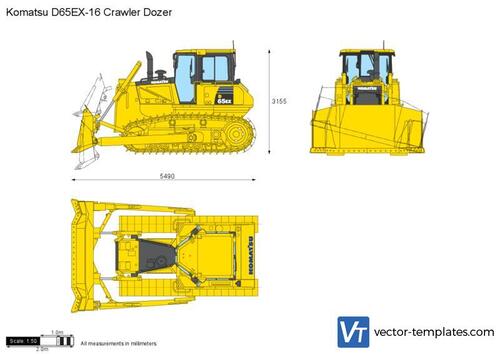 Komatsu D65EX-16 Crawler Dozer