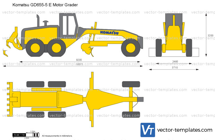 Komatsu GD655-5 Motor Grader