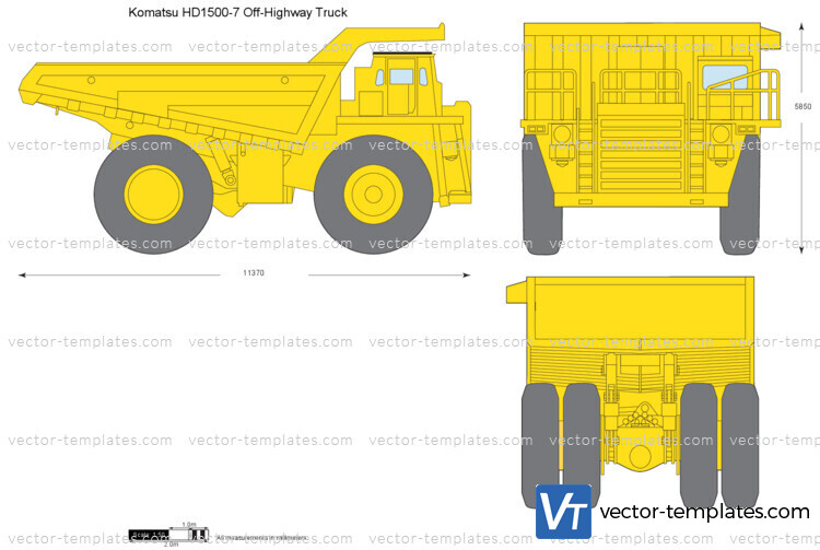 Komatsu HD1500-7 Off-Highway Truck