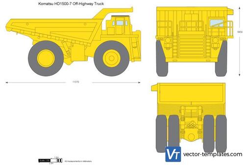 Komatsu HD1500-7 Off-Highway Truck