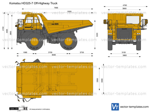 Komatsu HD325-7 Off-Highway Truck