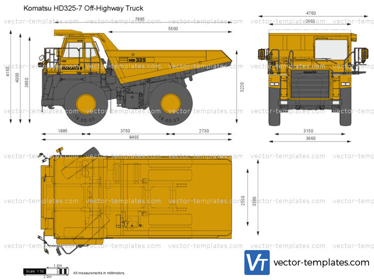 Komatsu HD325-7 Off-Highway Truck