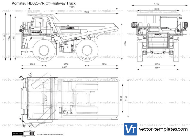 Komatsu HD325-7R Off-Highway Truck