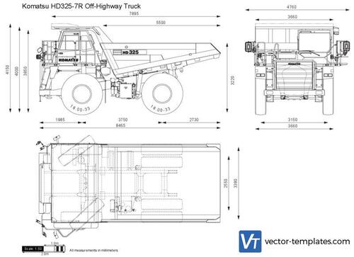 Komatsu HD325-7R Off-Highway Truck