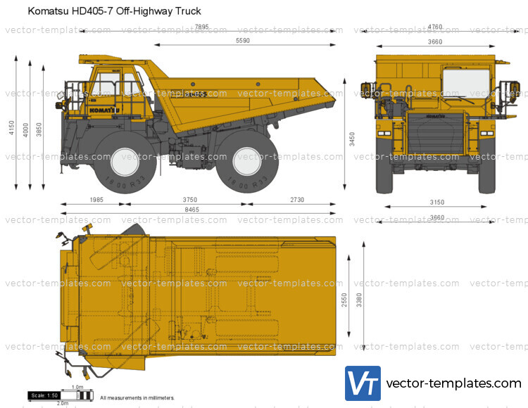 Komatsu HD405-7 Off-Highway Truck