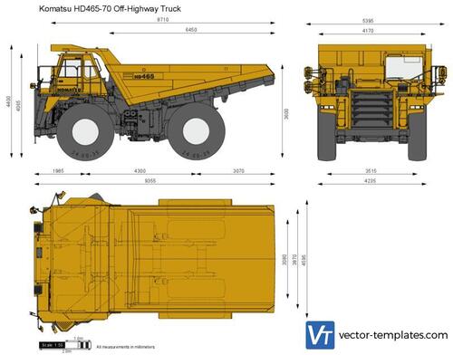 Komatsu HD465-70 Off-Highway Truck