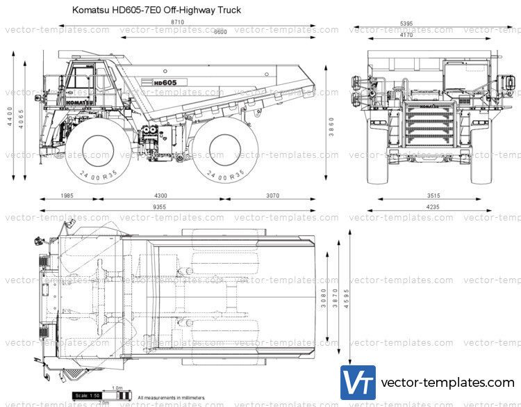 Komatsu HD605-7E0 Off-Highway Truck