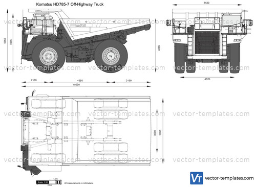Komatsu HD785-7 Off-Highway Truck