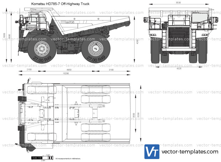 Komatsu HD785-7 Off-Highway Truck