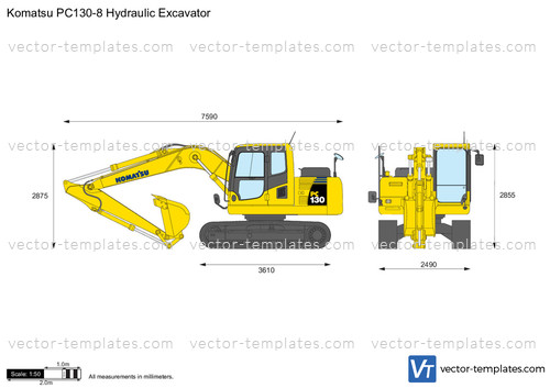 Komatsu PC130-8 Hydraulic Excavator