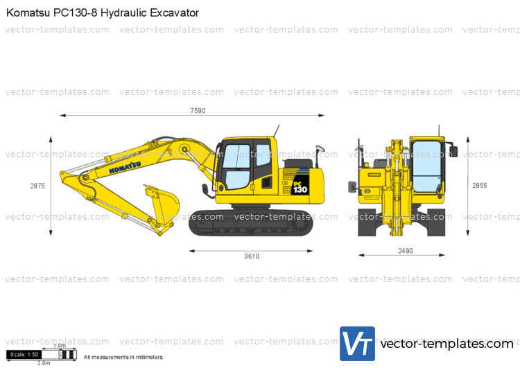 Komatsu PC130-8 Hydraulic Excavator