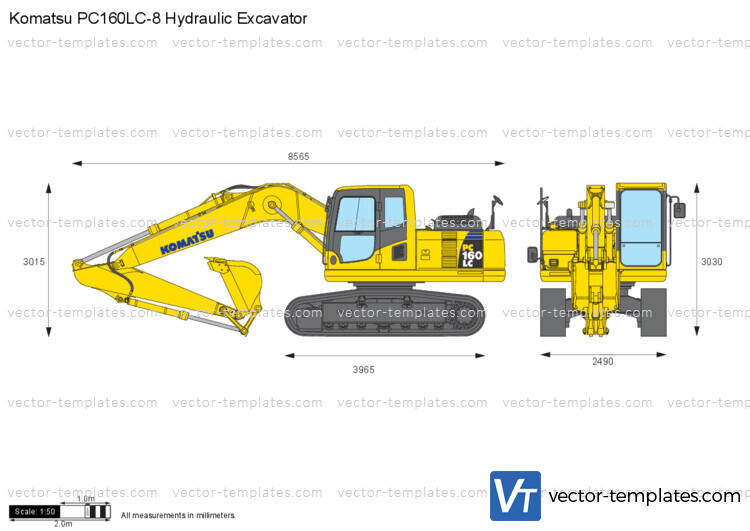 Komatsu PC160LC-8 Hydraulic Excavator