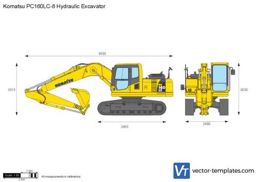 Komatsu PC160LC-8 Hydraulic Excavator