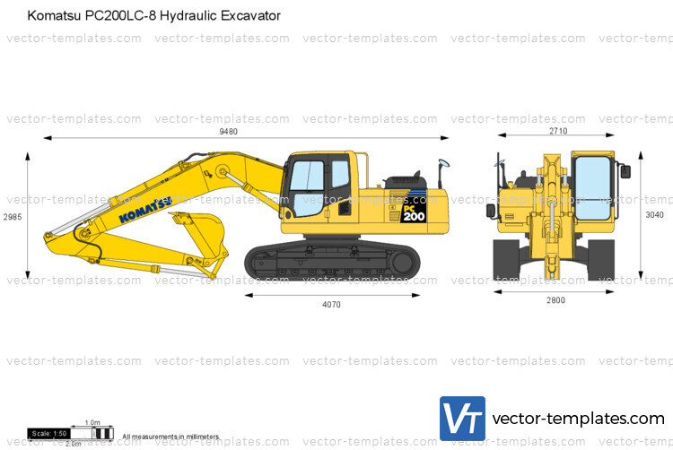 Komatsu PC200LC-8 Hydraulic Excavator