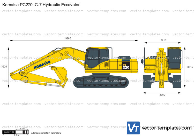 Komatsu PC220LC-7 Hydraulic Excavator