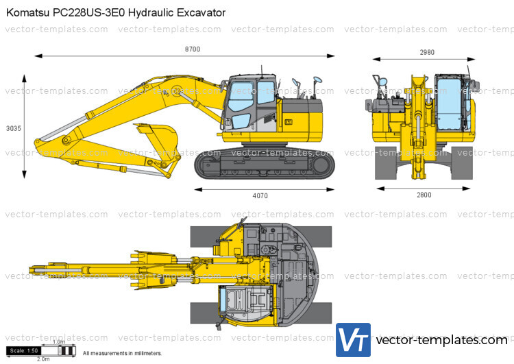 Komatsu PC228US-3E0 Hydraulic Excavator