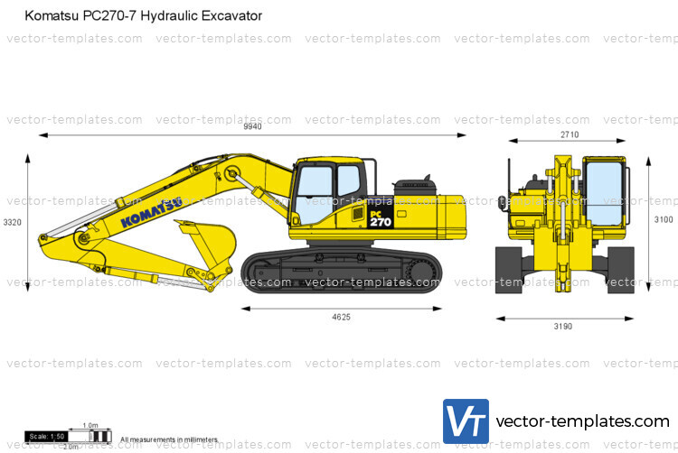 Komatsu PC270-7 Hydraulic Excavator