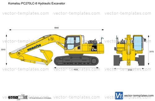 Komatsu PC270LC-8 Hydraulic Excavator