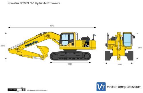 Komatsu PC270LC-8 Hydraulic Excavator