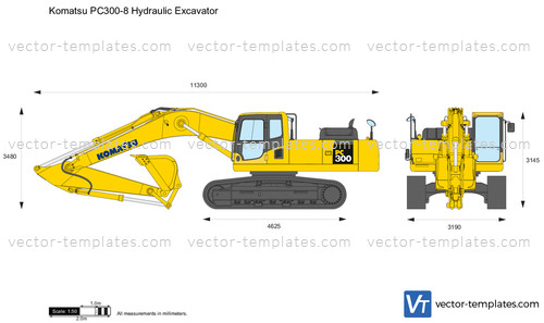 Komatsu PC300-8 Hydraulic Excavator