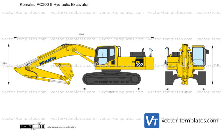 Komatsu PC300-8 Hydraulic Excavator