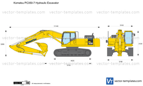 Komatsu PC350-7 Hydraulic Excavator