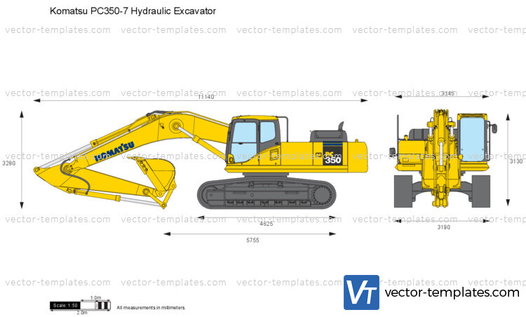 Komatsu PC350-7 Hydraulic Excavator