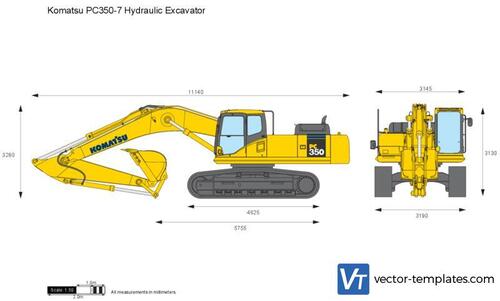 Komatsu PC350-7 Hydraulic Excavator