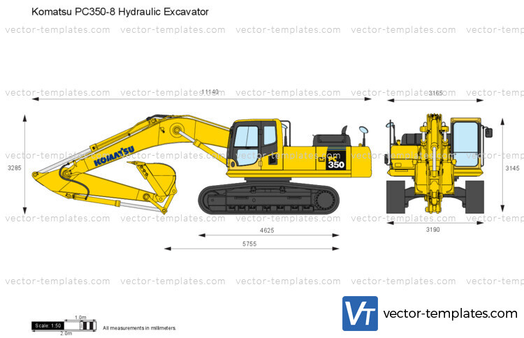 Komatsu PC350-8 Hydraulic Excavator