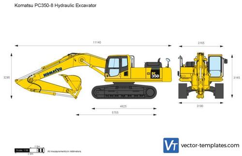 Komatsu PC350-8 Hydraulic Excavator