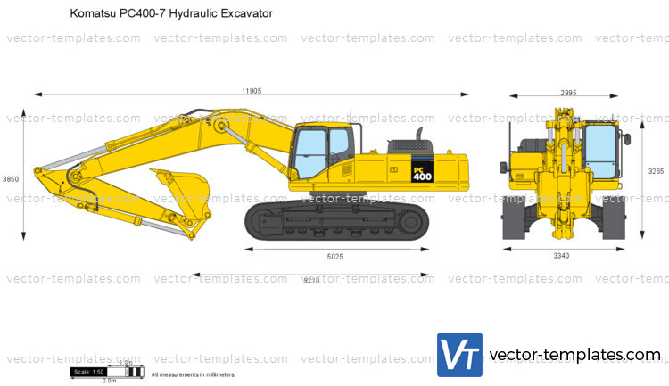 Komatsu PC400-7 Hydraulic Excavator