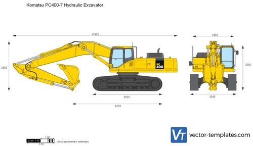 Komatsu PC400-7 Hydraulic Excavator