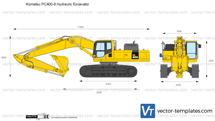 Komatsu PC400-8 Hydraulic Excavator