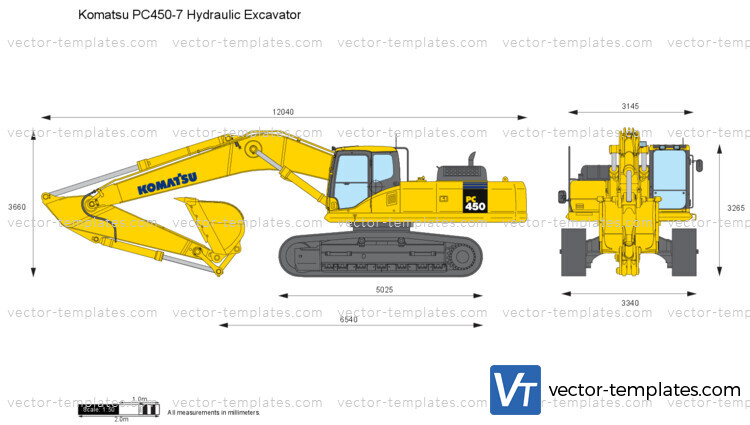 Komatsu PC450-7 Hydraulic Excavator