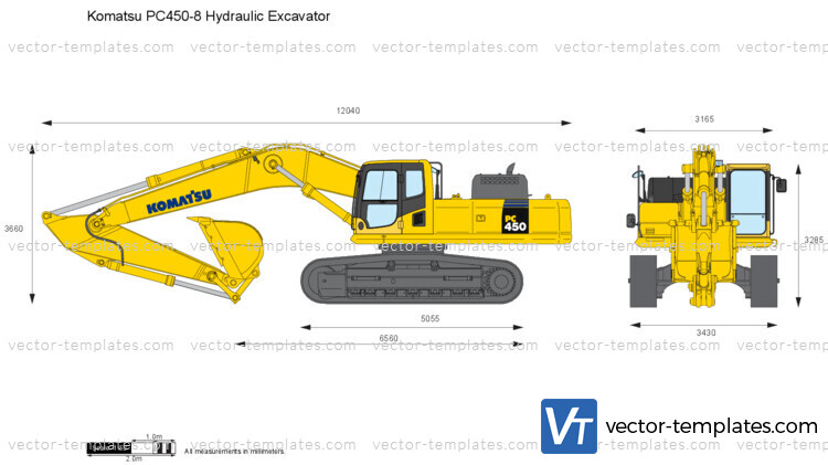 Komatsu PC450-8 Hydraulic Excavator