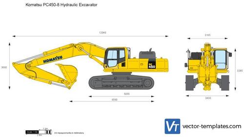 Komatsu PC450-8 Hydraulic Excavator