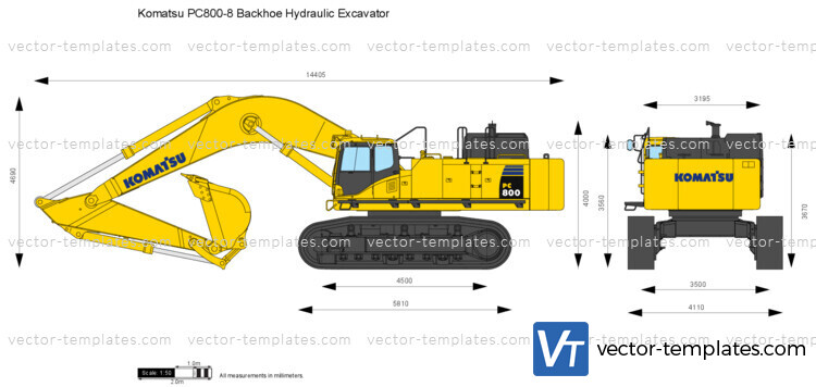 Komatsu PC800-8 Backhoe Hydraulic Excavator