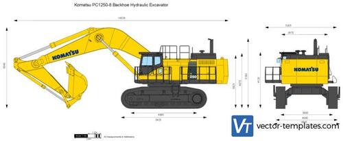 Komatsu PC1250-8 Backhoe Hydraulic Excavator