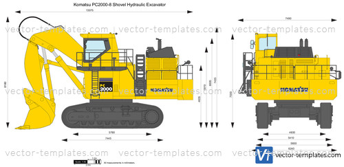 Komatsu PC2000-8 Shovel Hydraulic Excavator