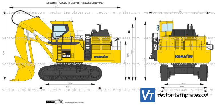 Komatsu PC2000-8 Shovel Hydraulic Excavator