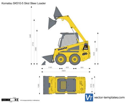 Komatsu SK510-5 Skid Steer Loader