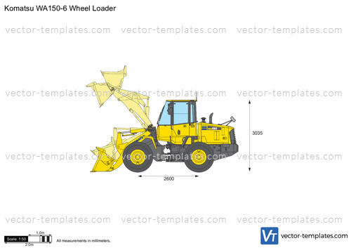 Komatsu WA150-6 Wheel Loader
