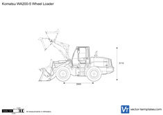 Komatsu WA200-5 Wheel Loader