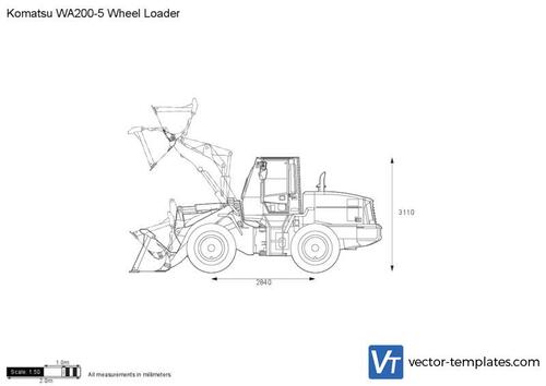 Komatsu WA200-5 Wheel Loader