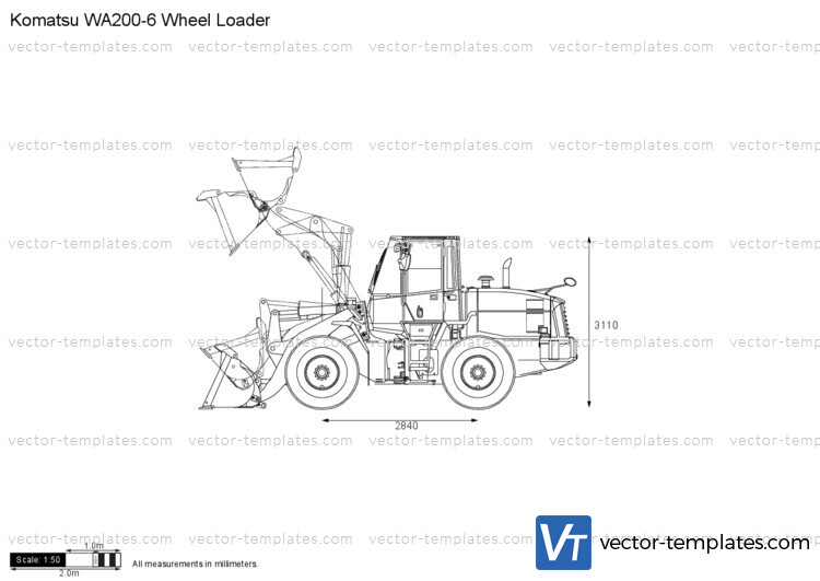 Komatsu WA200-6 Wheel Loader