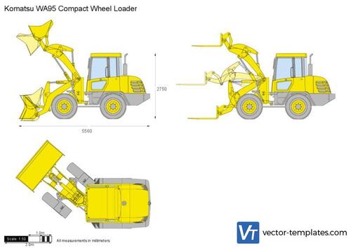 Komatsu WA95 Compact Wheel Loader