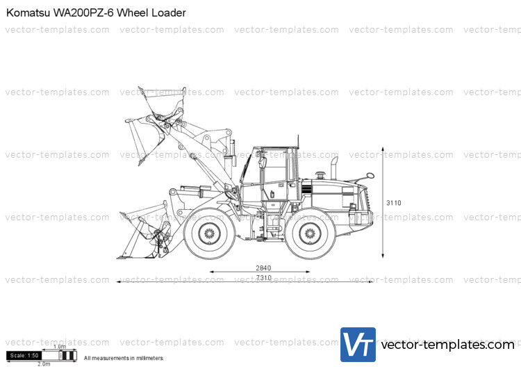 Komatsu WA200PZ-6 Wheel Loader