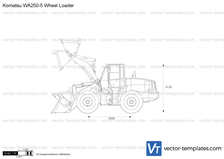 Komatsu WA250-5 Wheel Loader